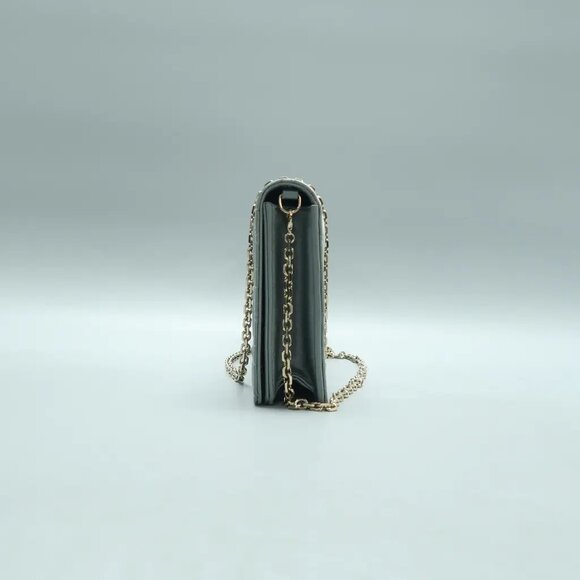 DIOR Blue W/P Cloth Shoulder Bag 1370-013025 - Picture 3 of 12